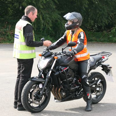 Motorcycle training and testing underway in Wakefield