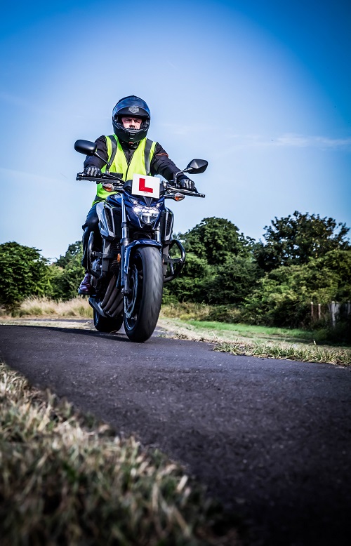 Motorcycle training and testing underway in Ullapool