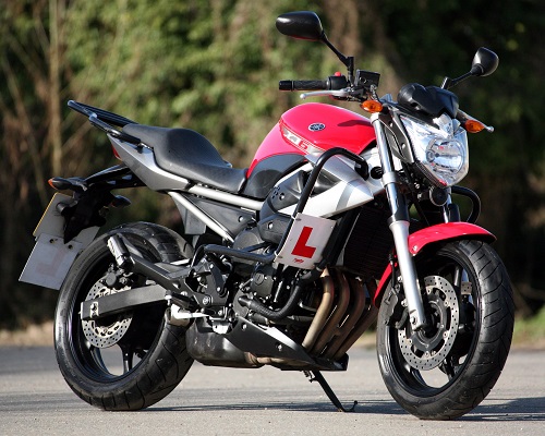 Motorcycle training and testing underway in the county of Cumbria