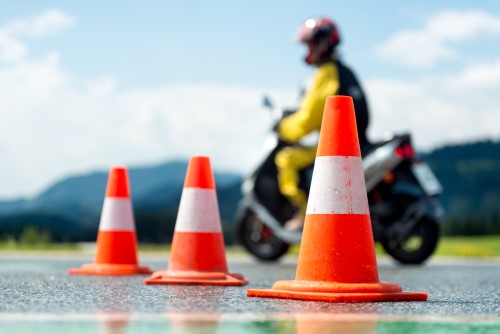 Motorcycle training and testing underway in Queensferry