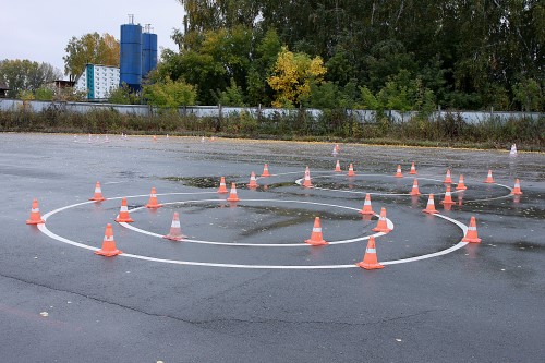 Motorcycle training and testing underway in Cowbridge