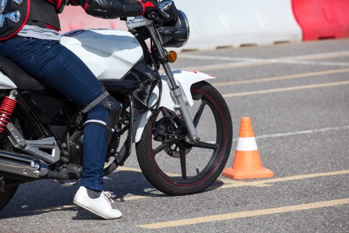 Motorcycle training and testing underway in Rainhill