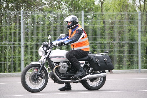 Motorcycle training and testing underway in Hatfield